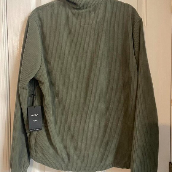 NWT Men's RVCA Fleece Jacket - Picture 3 of 3